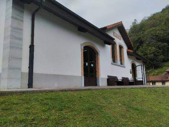 Fachada del ECOMUSEO de Samuño